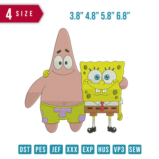 Patrick and spongebob