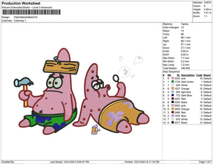 Patrick back to back