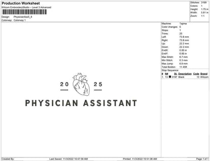 Physician assistant