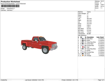 Pickup Car