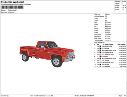 Pickup Car