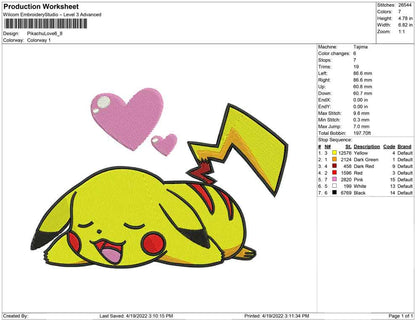 pikachu love