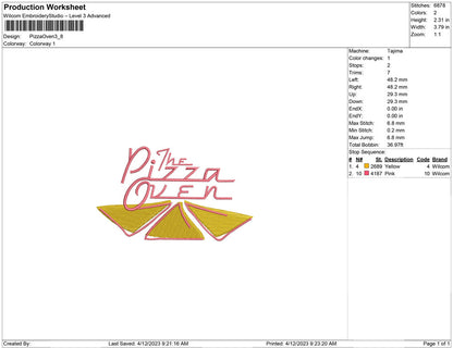 Pizza oven