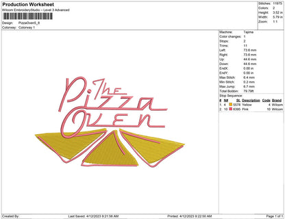 Pizza oven