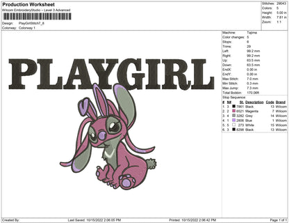 Play girl Stitch