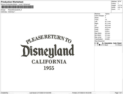 Disneyland Typo