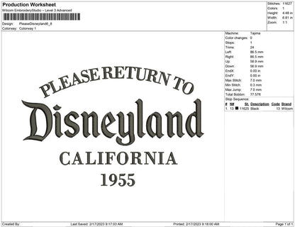 Disneyland Typo