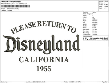 Disneyland Typo