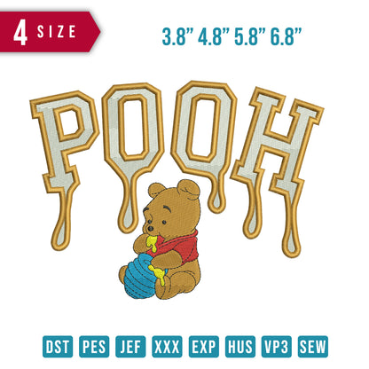 Pooh Eating Honey