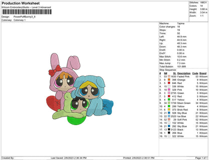 power puff bunny