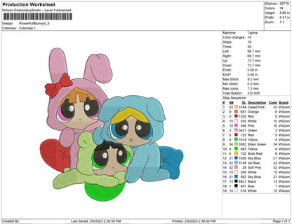 power puff bunny