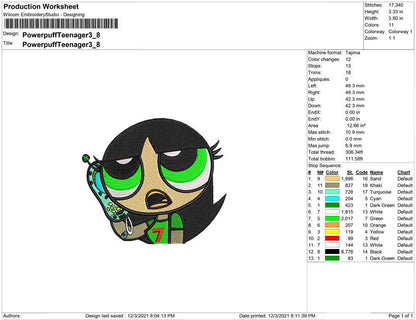 Powerpuff teenager