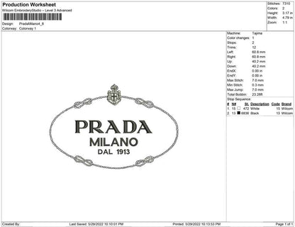 Prada Milano Vintage