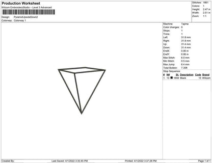 Pyramid Outline