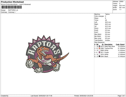 Raptors Dino