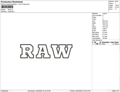 Raw