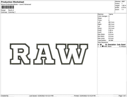 Raw