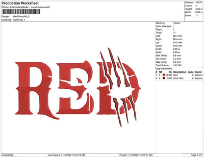 Red Scratch