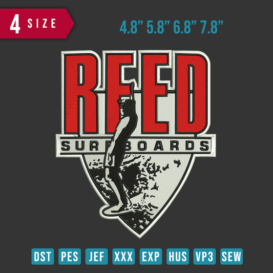 Reed Surf Board red