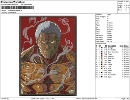 Reiner Armored Titan
