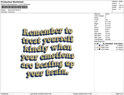 Remember typography