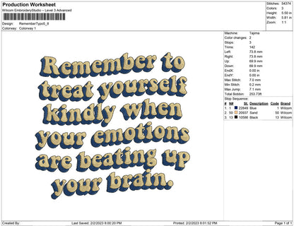 Remember typography