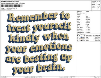 Remember typography