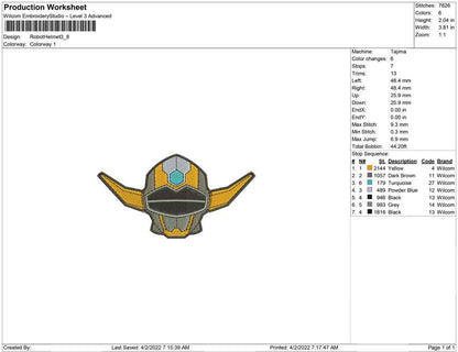 Robot helmet