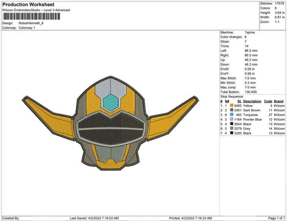 Robot helmet