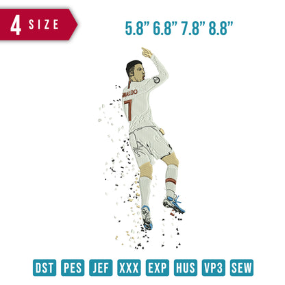 Ronaldo  Flying