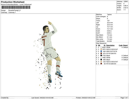 Ronaldo  Flying