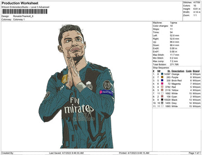 Ronaldo  Thanks