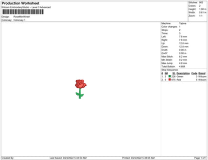 Rose Minis for wrist
