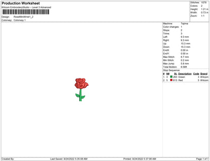 Rose Minis for wrist