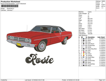 Rosie Car