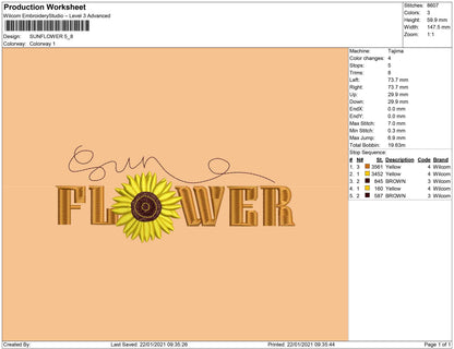 Sun flower