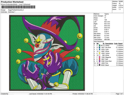 Saggi The Dark Clown