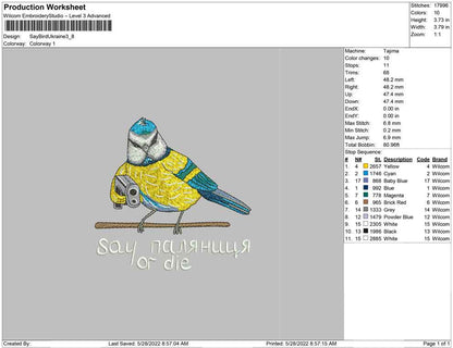 Say Bird Ukraine