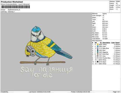 Say Bird Ukraine