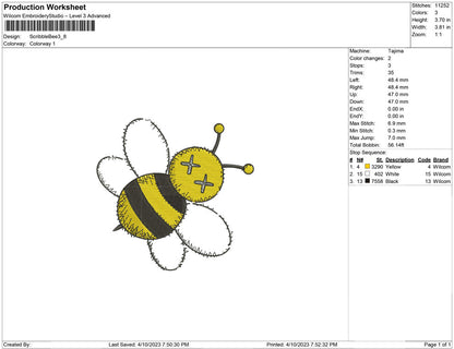 Scribble Bee