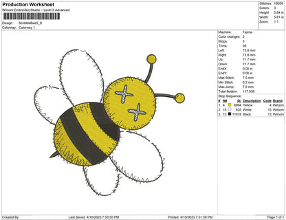 Scribble Bee