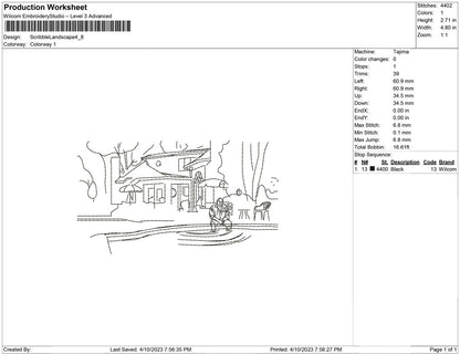 Scribble Lanscape