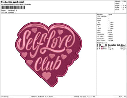 self love typo
