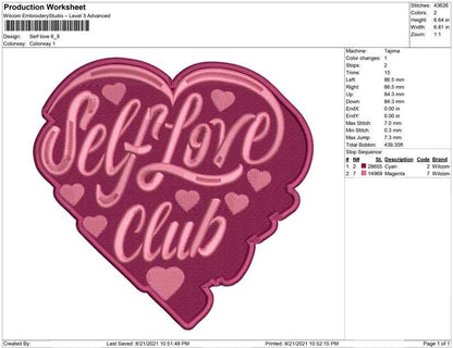 self love typo