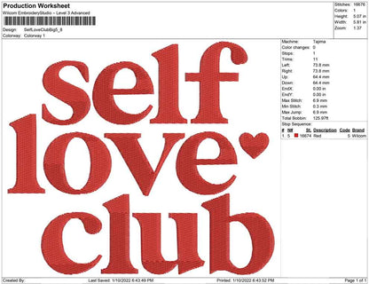 Self love club Big