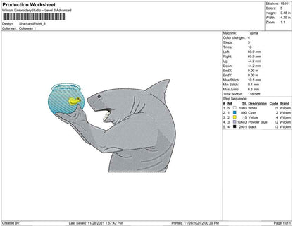 Shark and Fish bowl