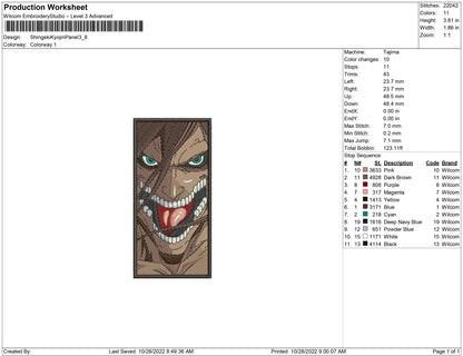 Shingeki Kyojin Panel