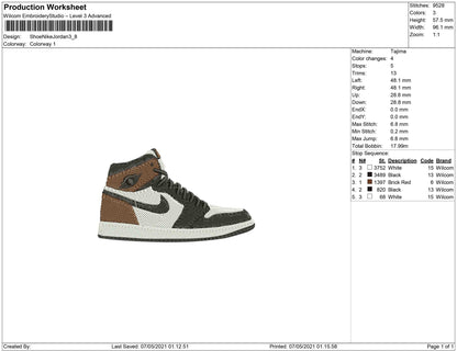 Schuh Nike Jordan