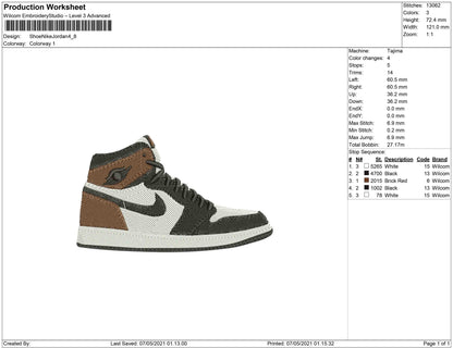 Schuh Nike Jordan
