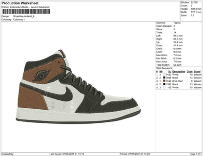 Schuh Nike Jordan
